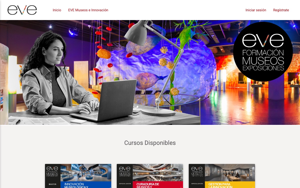 Academia de EVE Formación Museos en su dominio propio con Yeira