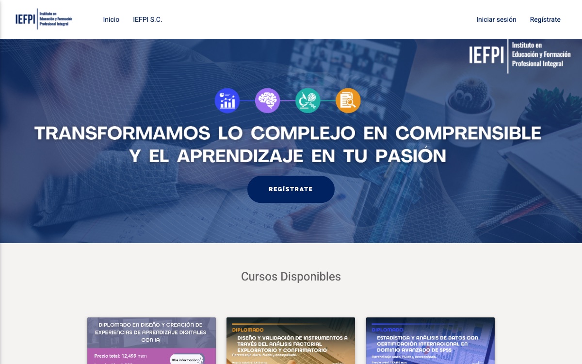 Academia de IEFPI (Grupo Avance) construida con Yeira